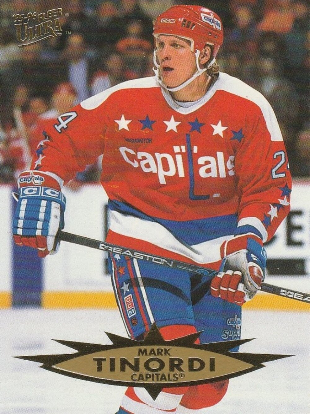 Mark Tinordi 95-96 Fleer Ultra Hockey Card